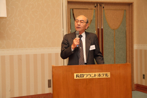 南波会長開会の挨拶